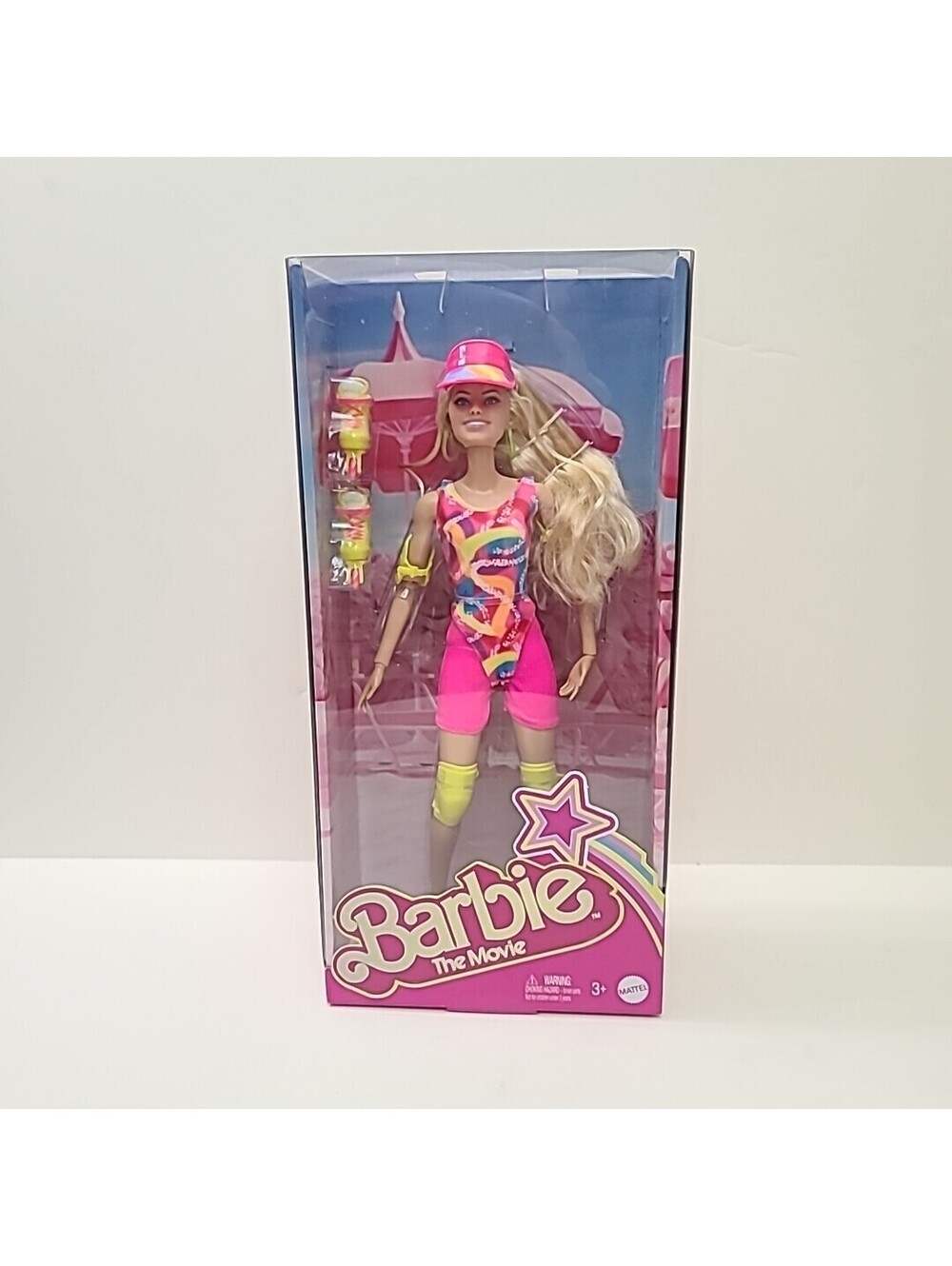 Mattel Barbie the Movie Doll in Inline Skating Outfit with Rollerblades HRB04